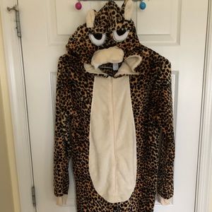 Women’s cheetah onesie